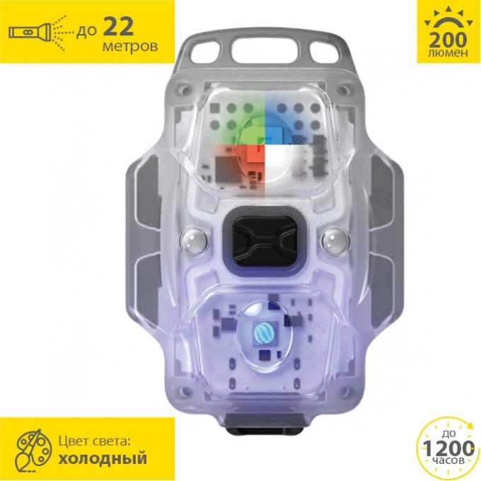 Фонарь ARMYTEK CRYSTAL PRO UV Синий F10301BUV